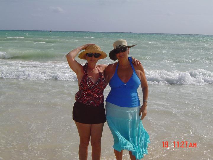 Luba Kira in hats1.JPG